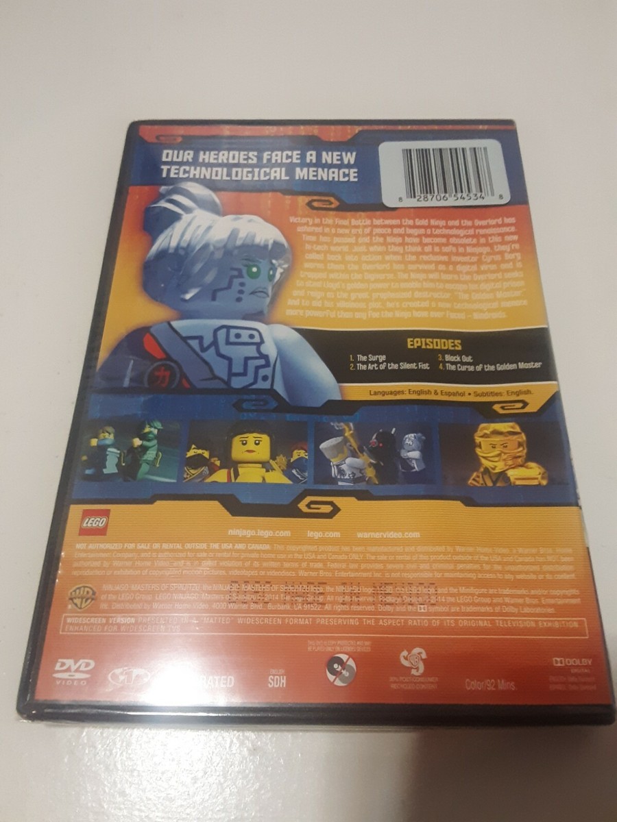 Lego Ninjago Rebooted Battle For New Ninjago City DVD Brand New