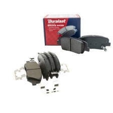 8pc Front Rear Ceramic Brake Pads w/Hardware for 2017 - 2019 Hyundai Santa Fe XL