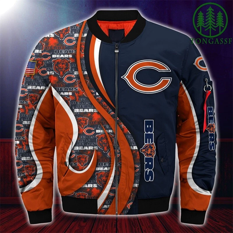 Chicago Bears Men's Flight Bomber Jacket