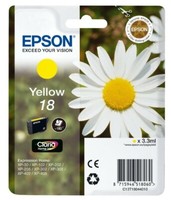 Original Epson T1804 18 Gelb - Datum 11/2023