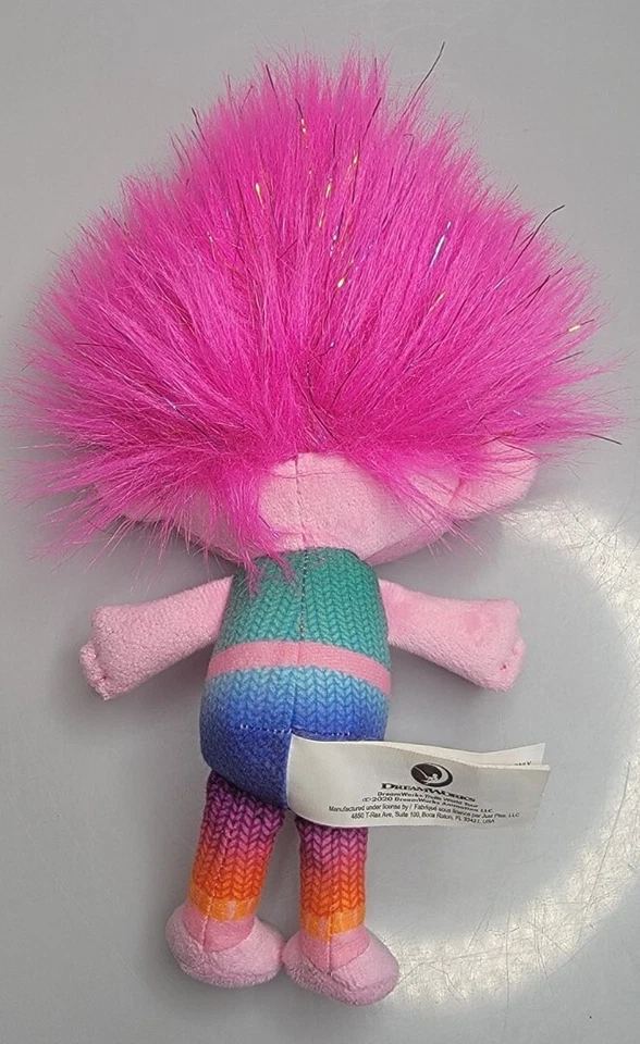 Poppy 10” Pequeño Peluche Troll World Tour En Raro "Arco Iris" Gran Final Conjunto Foto 2 de 3