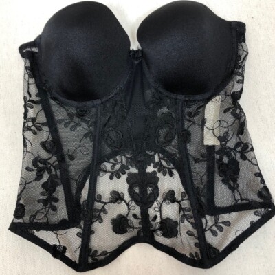 Pierre Cardin Paris Chantelle Vintage Embroidered Corset