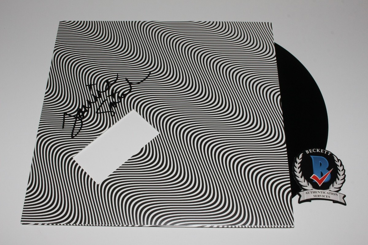 Jamie XX　直筆サイン入りレコード　ホワイトレーベル JAMIE XX SIGNED 'IN WAVES' VINYL ALBUM RECORD LP DJ THE XX BECKETT