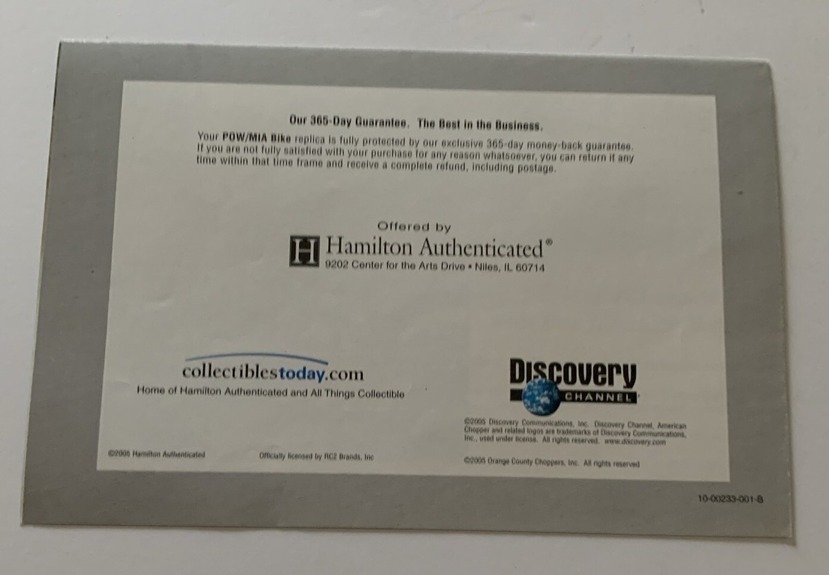 新品　Orange County  Choppers DVD 3枚＋　オマケ 3 American Chopper The Series die cast models in original