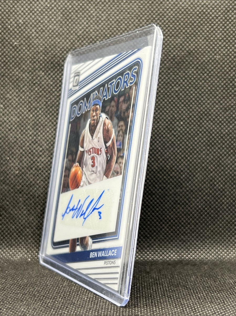 その他 UD Ben Wallace auto card 2004-05 SkyBox Autographics #AG-BW Ben Wallace Patch AUTO