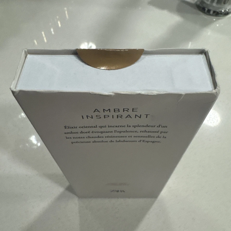 Aceite de Perfume Inspirador Zara Ambre ~ Cálido Woody Oriental Rollerball 15 ml Sellado Nuevo Foto 2 de 4