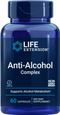 Life Extension Anti-alcohol Hepatoprotection Complex 60 VegCaps