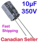 1/5/10 pcs 10uF 350V 10x16mm 105C Rubycon PX For Power Supply Audio TV
