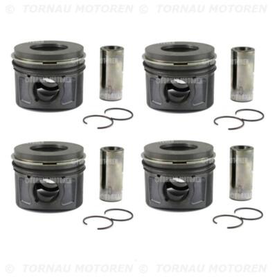 Kolbenset 0,50 mm Übermaß für Ford 2.2 TDCI 4HV | 41072620 | bis 2011