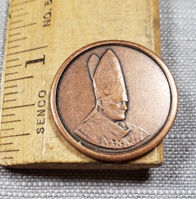 Vintage Token Medal Pope Saint John Paul II Catholic Near East Welfare ...