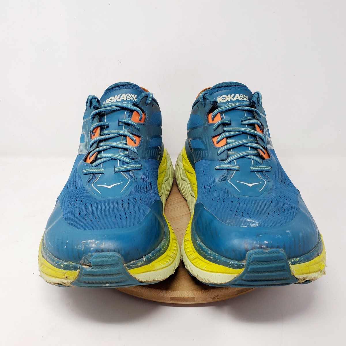 HOKA ONE ONE Stinson ATR 6 Mens 9.5 D Running/Walking Shoes Blue Coral NEW $170 HOKA Stinson ATR 6 Trail Running Shoe - Men main image 3