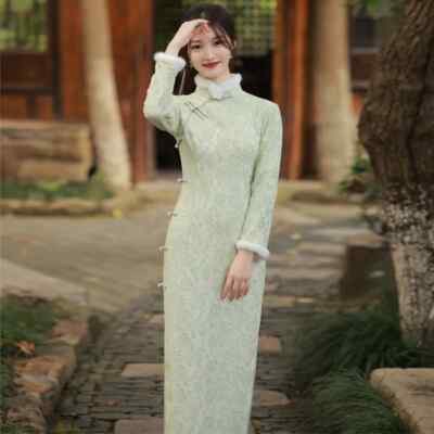 Abito Da Notte Termico Donna Costume Da Notte Inverno Floreale - Foto 4