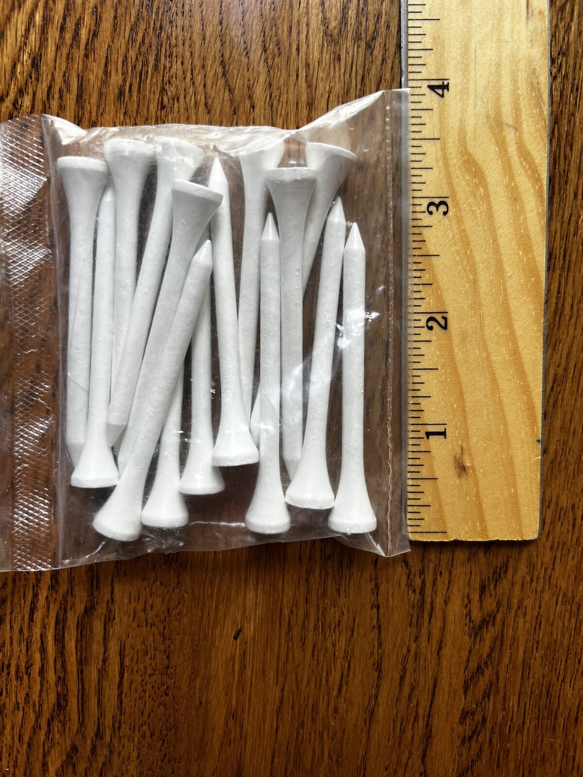 Tees &ldquo;2 3/4 Inch&rdquo; Zero Friction New (200) White, Wood Te
