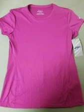 New Women's ASICS  Short Sleeve Top~ Six Colors to Choose From~Retail $25.00