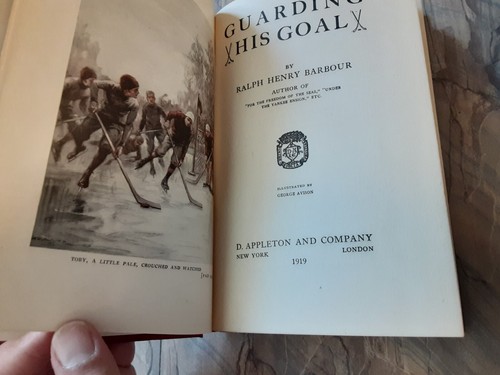 Ralph Henry Barbour Guarding His Goal 1917 Original Hardcover #T - Bild 4 von 8