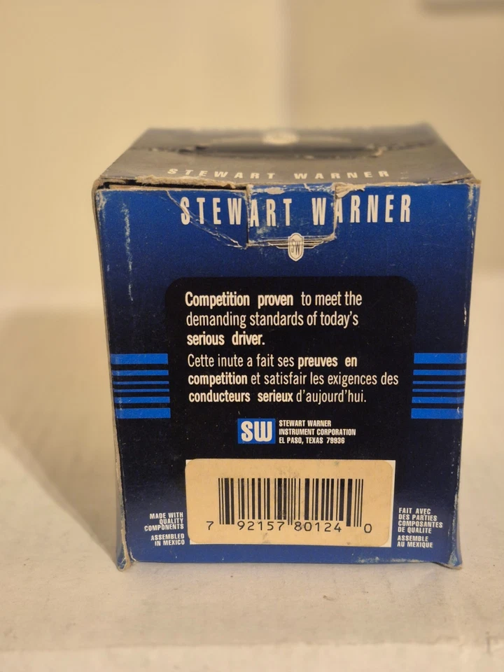 Manómetro de presión de aceite eléctrico Stewart Warner 2-1/16" 82323/701-2197 - solo medidor Foto 4 de 4