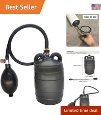 Manual Inflatable 3-Inch Pipe Plug - Durable Rubber for Reliable Sewer Testing