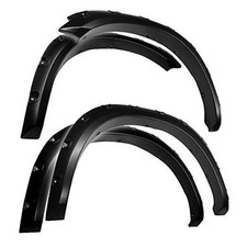Fender Flare Compatible with 2009-2018 Dodge Ram 1500; Smooth Textured Black