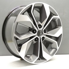 RENAULT MEGANE 18" ALLOY WHEEL RIM DIAMOND CUT 7.5J GREY 403006336R GENUINE X1