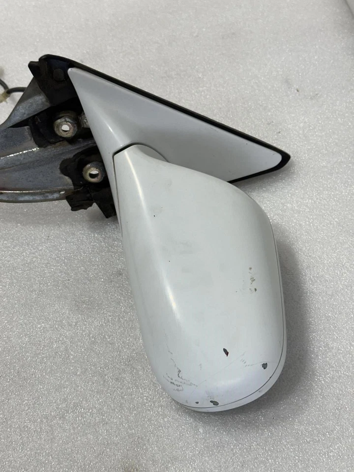 1993 ACURA INTEGRA ХЭТЧБЕК ЛЕВЫЙ ВОДИТЕЛЬ БОКОВОЙ ВИД ДВЕРИ ЗЕРКАЛО ПИТАНИЯ БЕЛЫЙ - Изображение 2 из 4