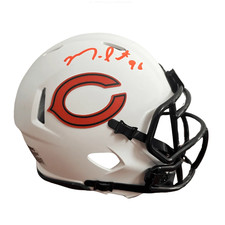Montez Sweat Chicago Bears Autographed Lunar Eclipse Speed Mini Helmet - JSA COA