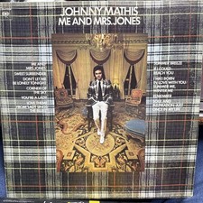 JOHNNY MATHIS ME AND MRS. JONES LP 1974 COLUMBIA KC 32114 EX