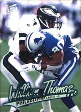 1997 Ultra William Thomas #37 Philadelphia Eagles