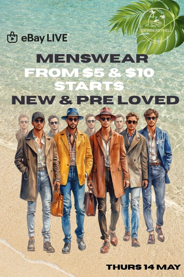 Mens! Shirts - Jeans - Pants - Jumpers - Jackets From $5 & $10 Starts
