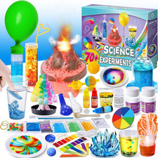 70 Experiments Science Kit for Kids, Chemistry Set, Educational Toys Gifts Idea