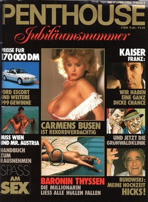 Penthouse Ausgabe # 4/  1986 Jubiläumsnummer