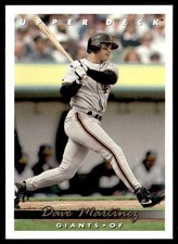 1993 Upper Deck Dave Martinez San Francisco Giants #700