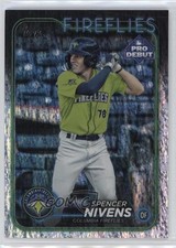 2024 Topps Pro Debut Sparkle Foil 134/175 Spencer Nivens #PD-177 ut4