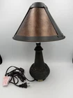 Dale Tiffany TA90191 Hunter Mica Accent Table Lamp, Antique Bronze 16”x12”x9”