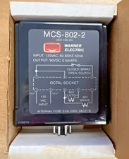 Warner Electric MCS-802-2 Relay 8 Pin 6002-448-001  *New in Box*