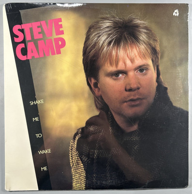Steve Camp Shake me to Wake Me Christian LP Sparrow Sealed New