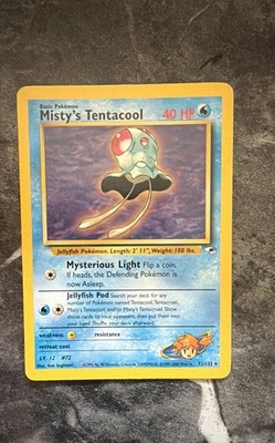 Misty's Tentacool 032/132 Gym Heroes Regular