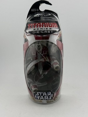 Obi-Wan Jedi Starfighter Hasbro Titanium Series Die-Cast Hyperdrive Ring