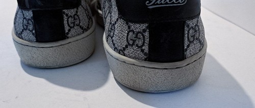 Gucci GG Supreme Low Canvas/Leather Sneaker Men US 12.5 (EU 46) 322735 - 第 7/7 張圖片