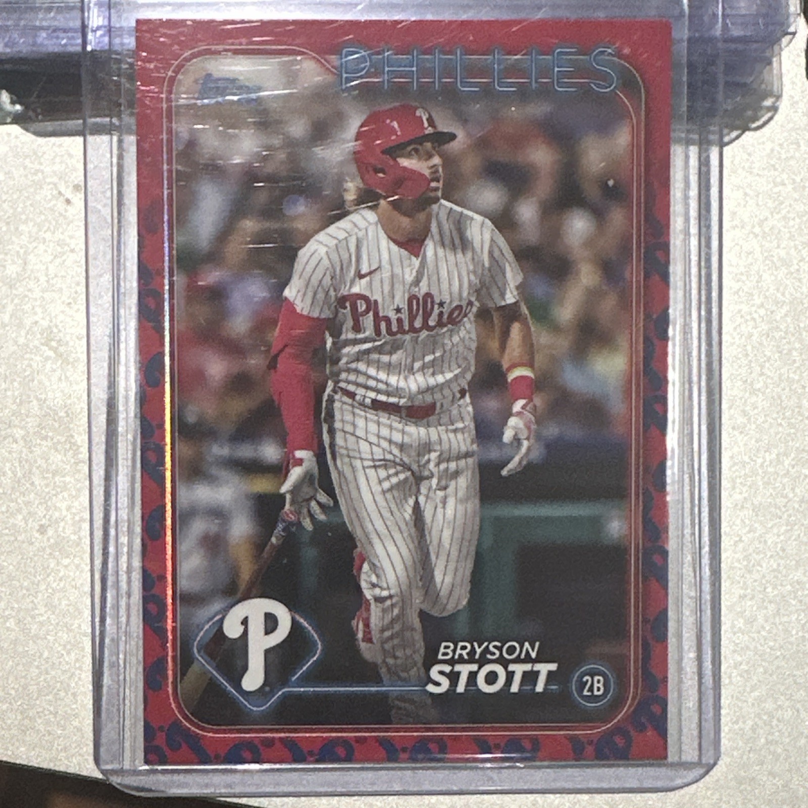 2024 Topps Series 1 🔥Team Color🔥 Border Bryson Stott #139