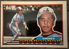 ANDRES GALARRAGA 1989 TOPPS BIG, #173, MONTREAL EXPOS