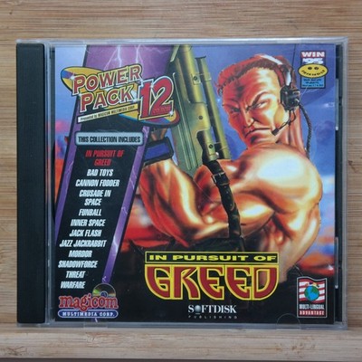 Power Pack 12 In Pursuit of Greed PC Windows 95 DOS Video Game