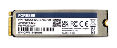 OEM Genuine Foresee 512GB NVMe SSD Drive Replacement FSB0C512G-B7C0700