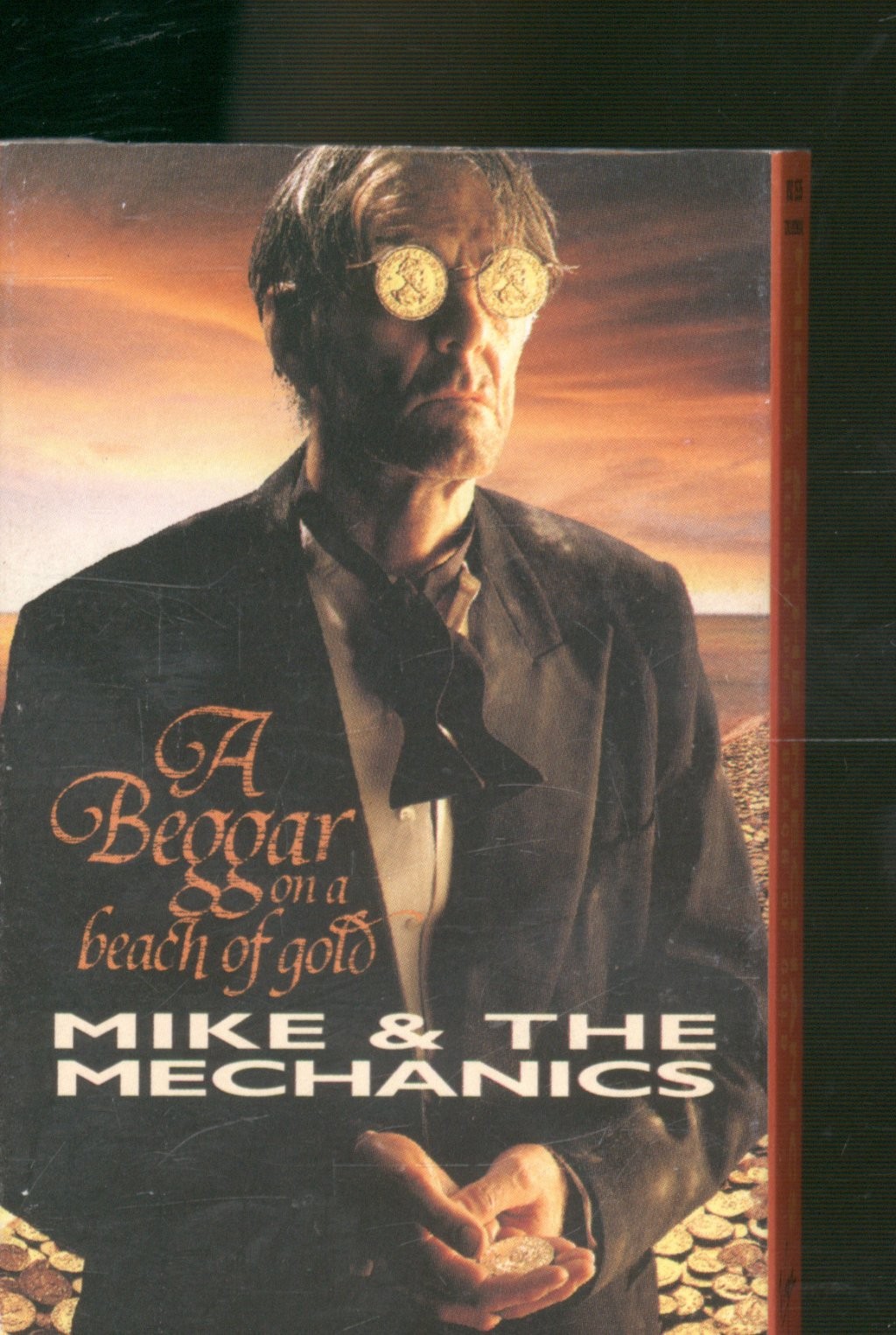Mike & the Mechanics A Beggar On A Beach of Gold cassette UK Virgin 1995