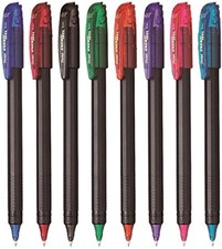Pentel 0.7mm Metal Tip Gel Ink Pens Pack of 8 Assorted Colors Fast Drying