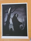 Bernie Wrightson THE REAPER Print Dark painting giclee  65/300 Limited Edition — photo 2