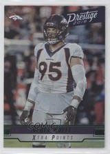 2019 Panini Prestige Xtra Points Green Derek Wolfe #68 0o1