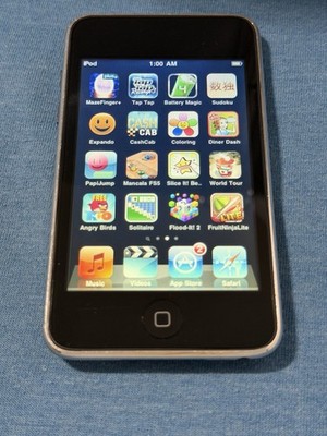 Apple iPod Touch 2nd Generation 8GB - MC086LL - Old Games And