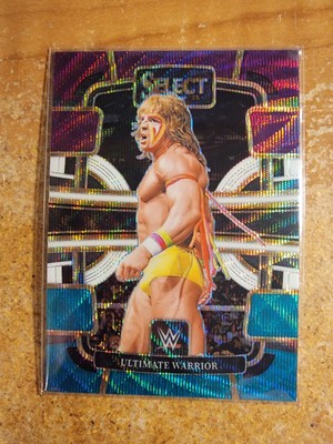 2024 Panini Select WWE - Concourse Ultimate Warrior #7 Tri-Color Prizm