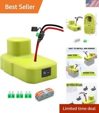 Versatile Ryobi 18V Battery Adapter with Essential Components for DIY Projects