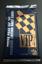 Press Pass VIP 1994 Premier Edition Raceing Card Packs
